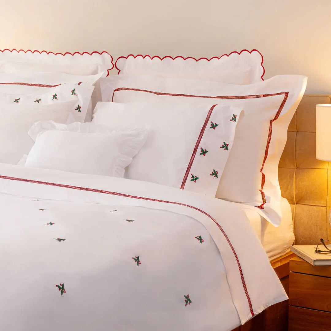 Grace Red Bedding Set