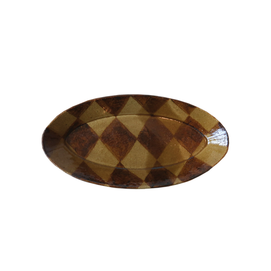 Honey Glaze Dish - Thin Oval