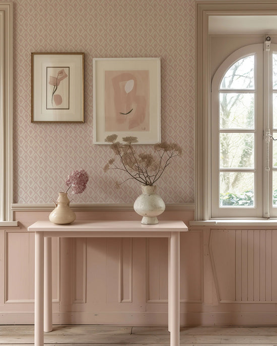 Jaipur Wallpaper - Light Pink