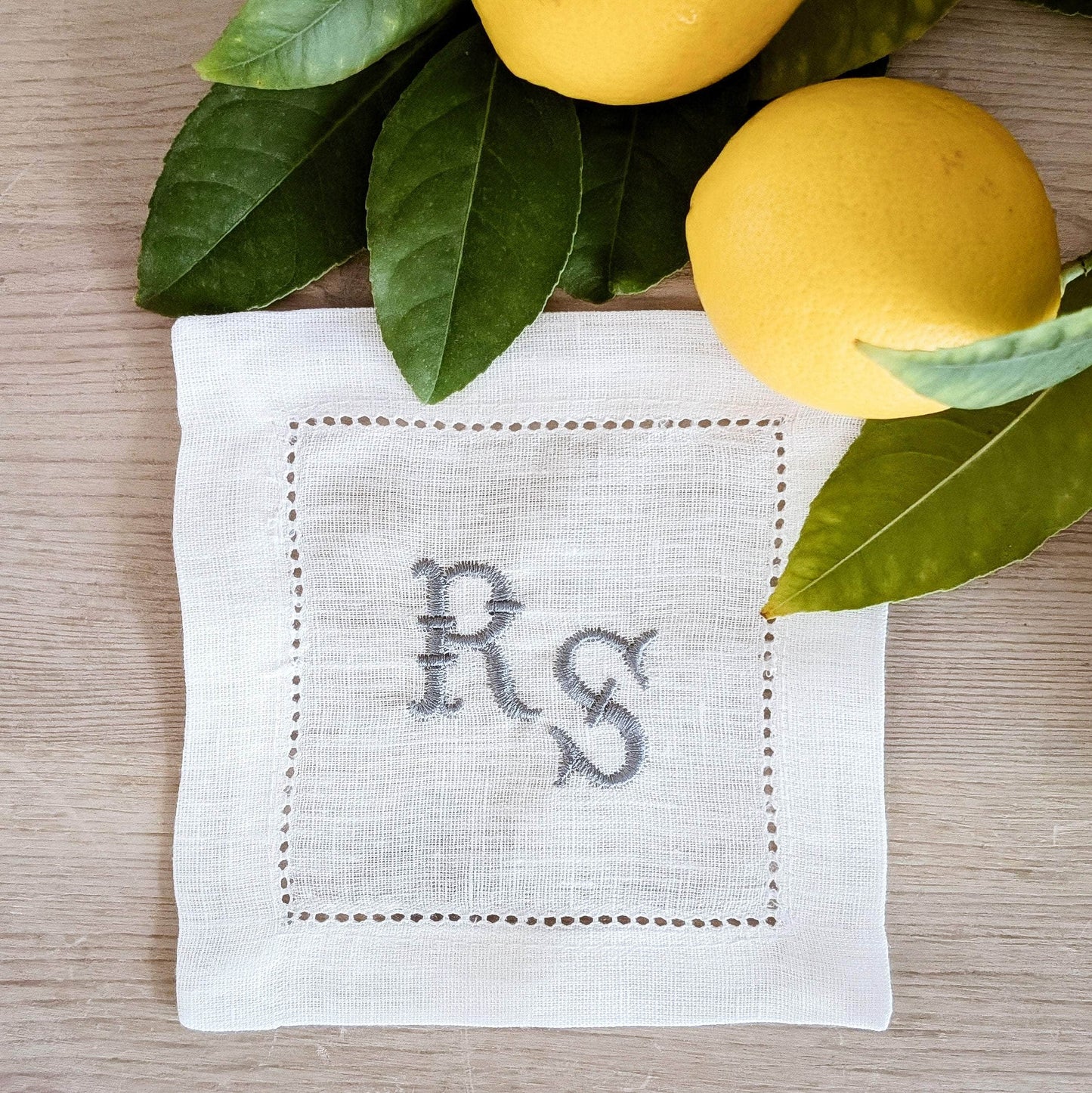 MARCHE - Personalised Cocktail Napkin