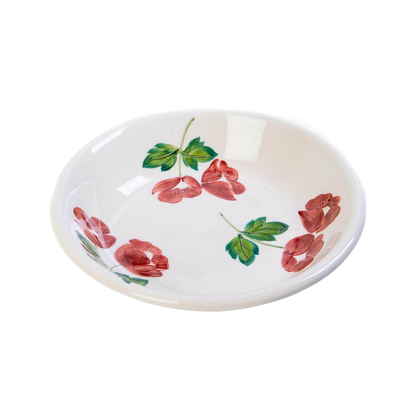 Scarlet Floral Breakfast Bowl