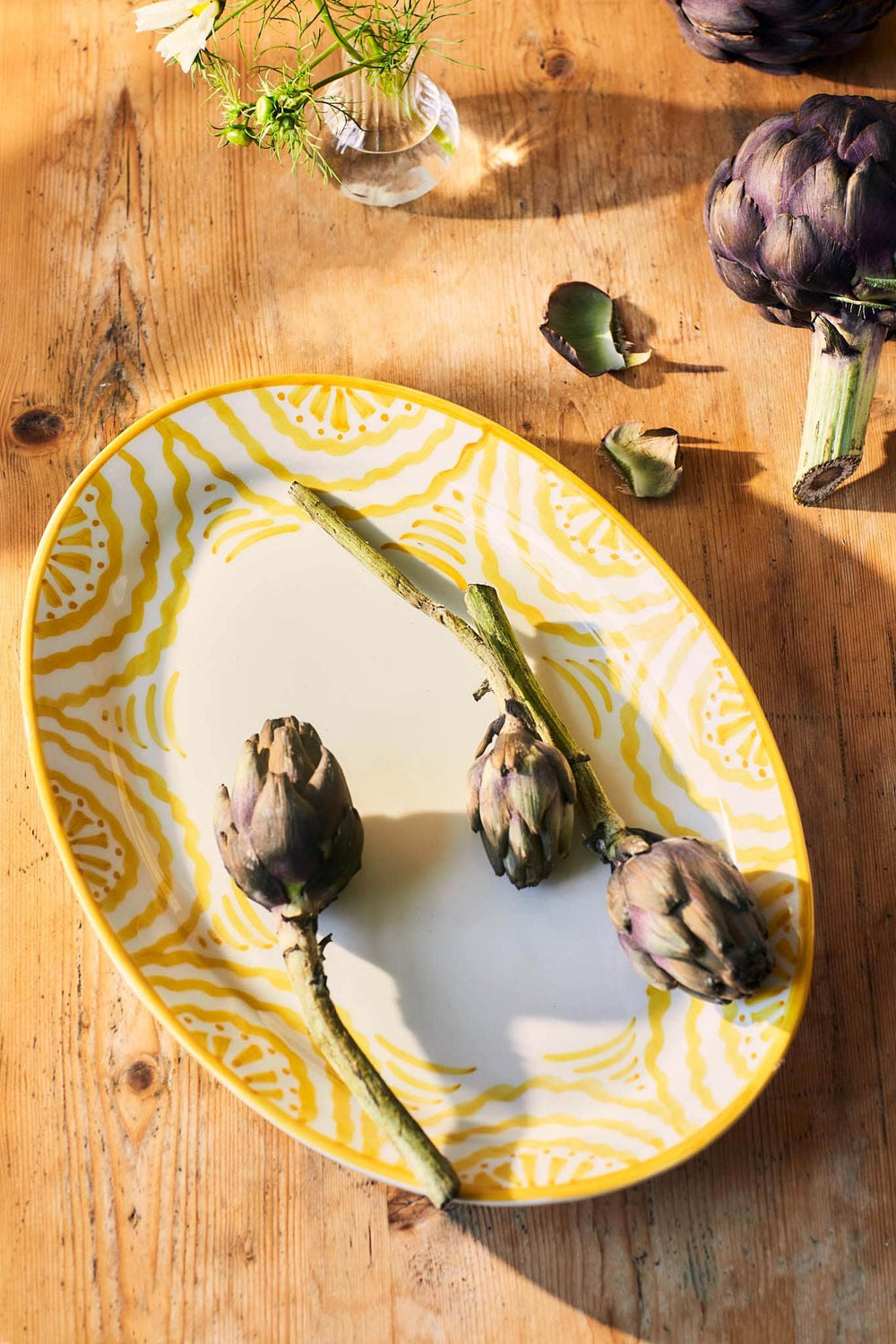 Large Yellow Platter