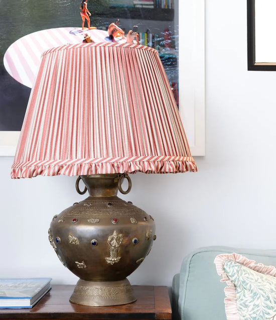 Striped Cherry Lampshade