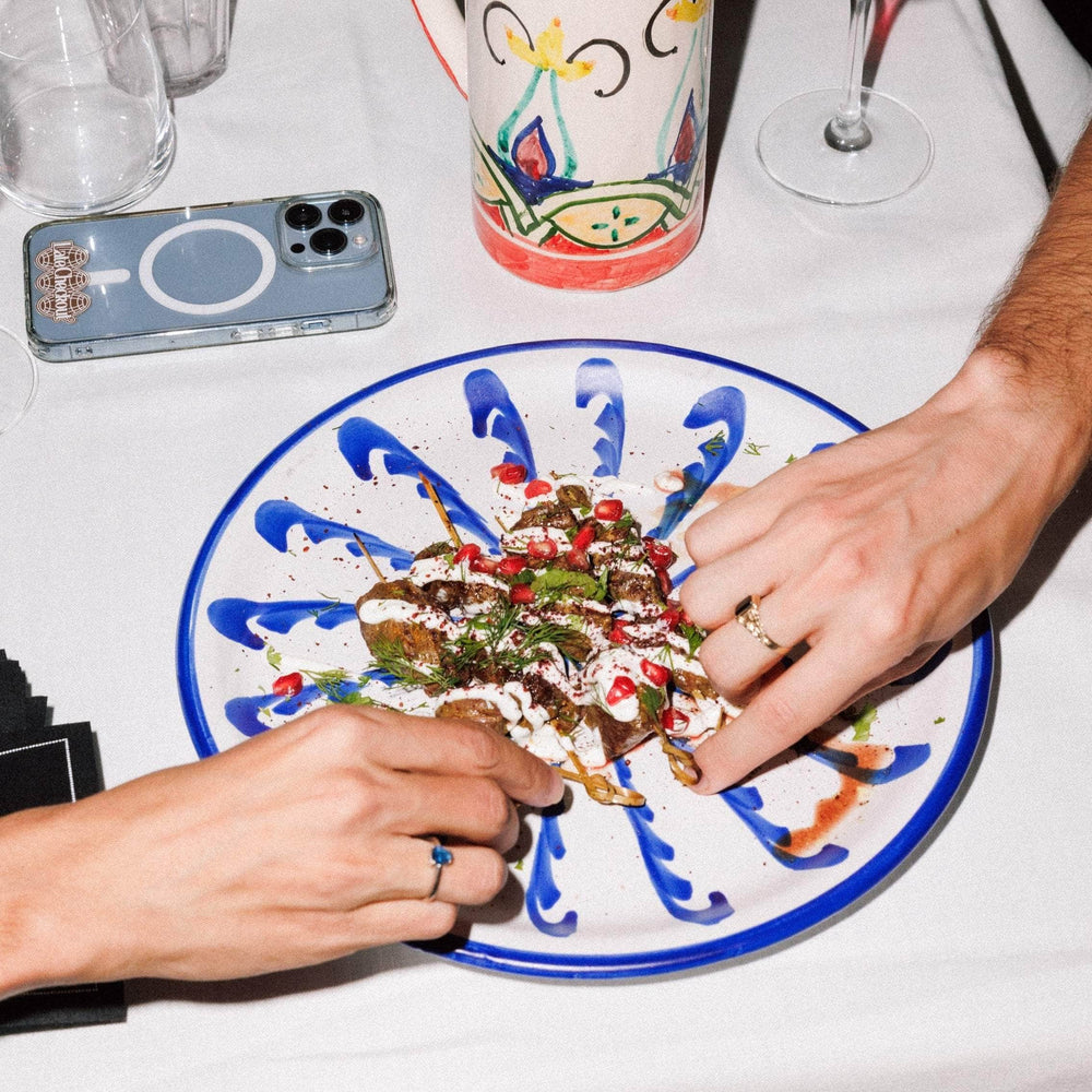 The Candy Cane Dinner Plate