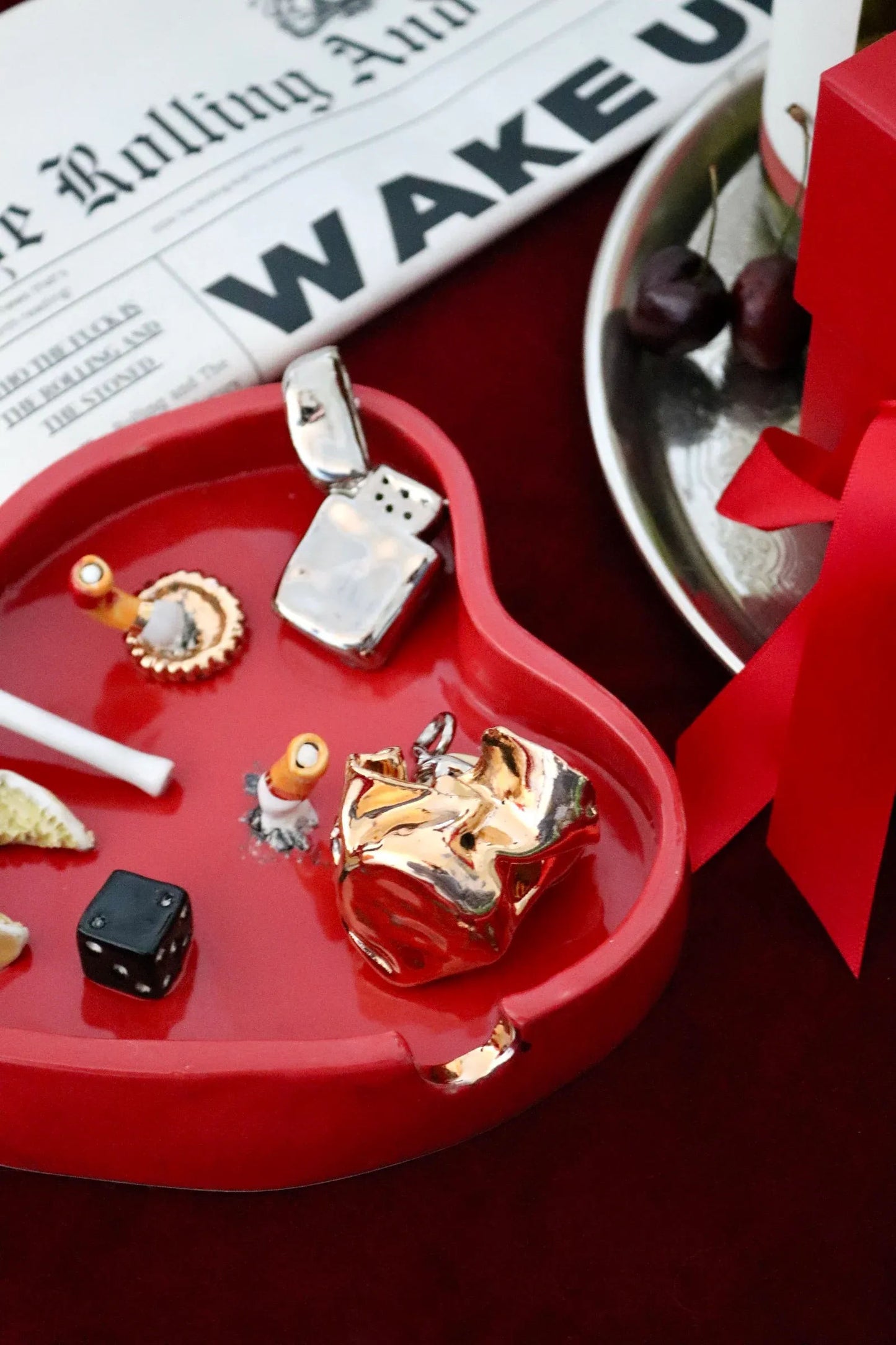 Meet the Roll The Dice Heart Ashtray