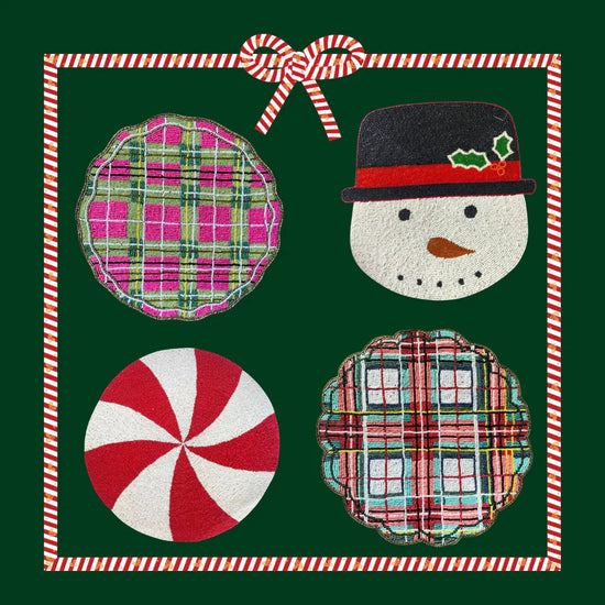 Preppy Plaid Holiday Placemat