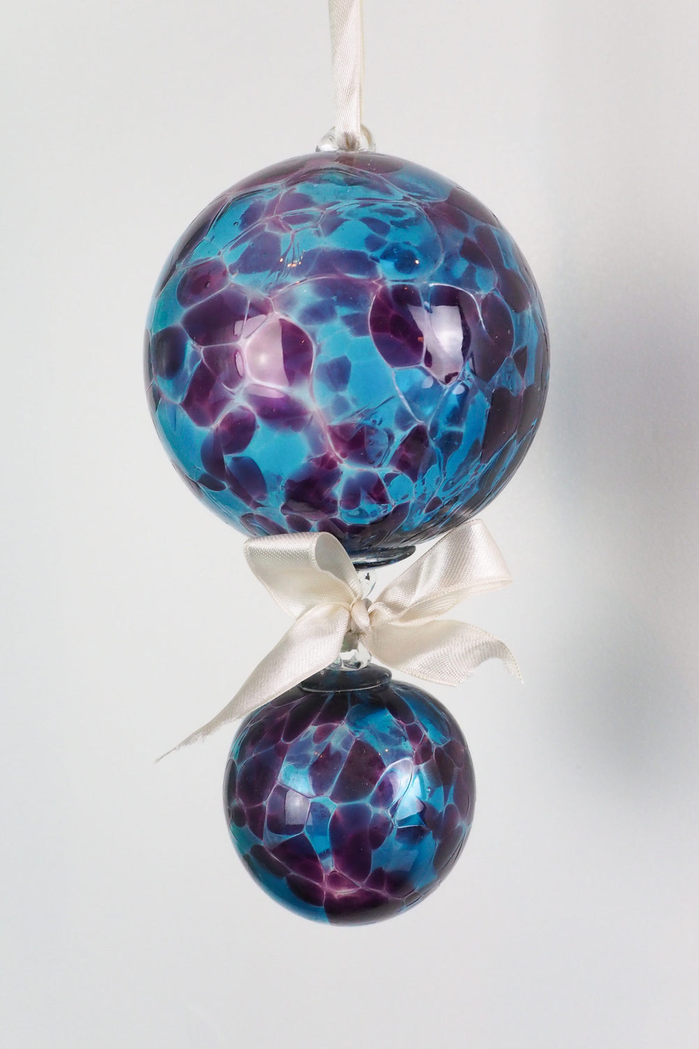 Tiered Antique Glass Bauble