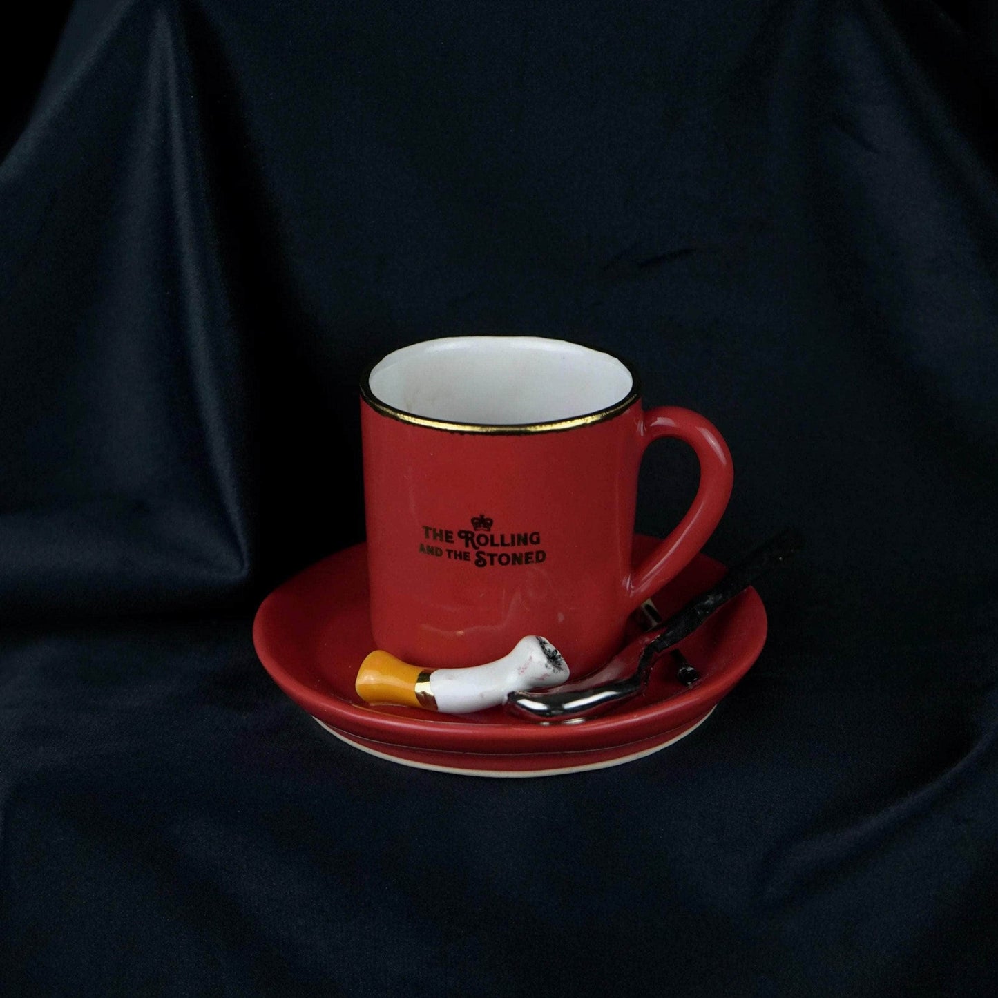 Stubbed Spoon Espresso Cup & Saucer