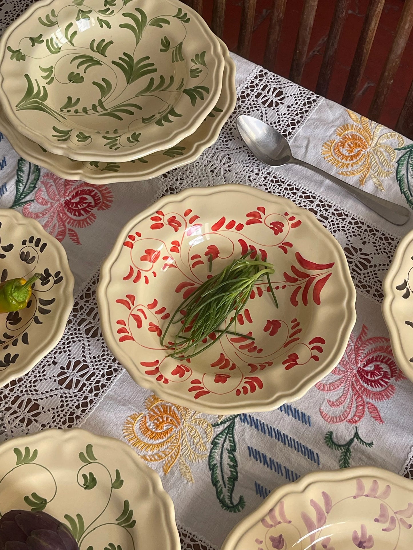 The Scarlatto Sim Soup Plate