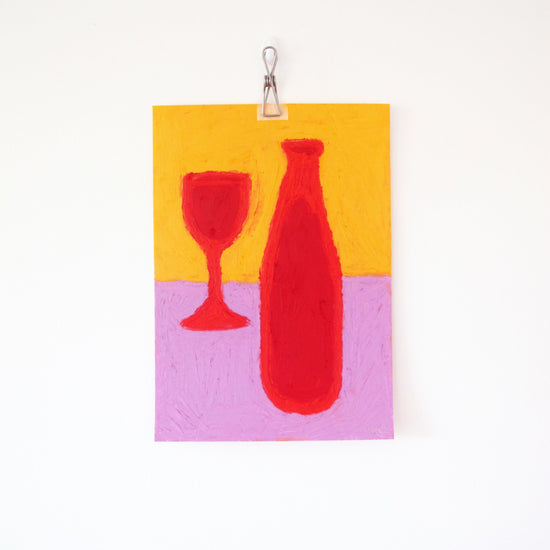 Red Bottle Artwork