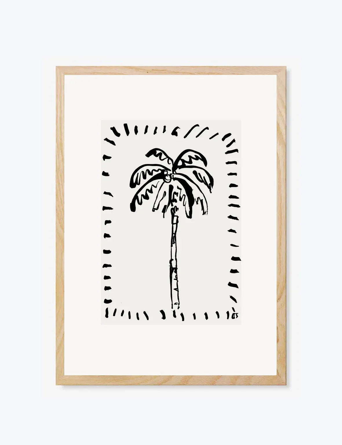 The Coconut Palm Print