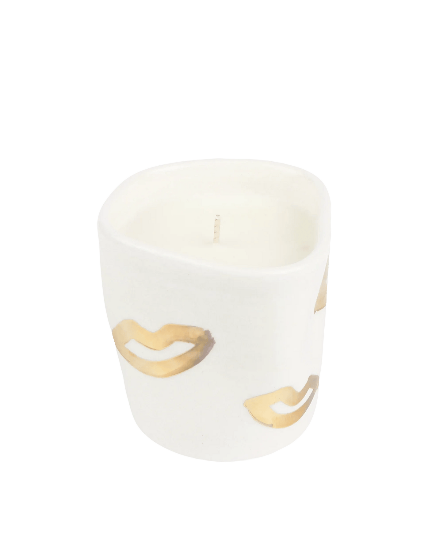 Gold Kiss Candle