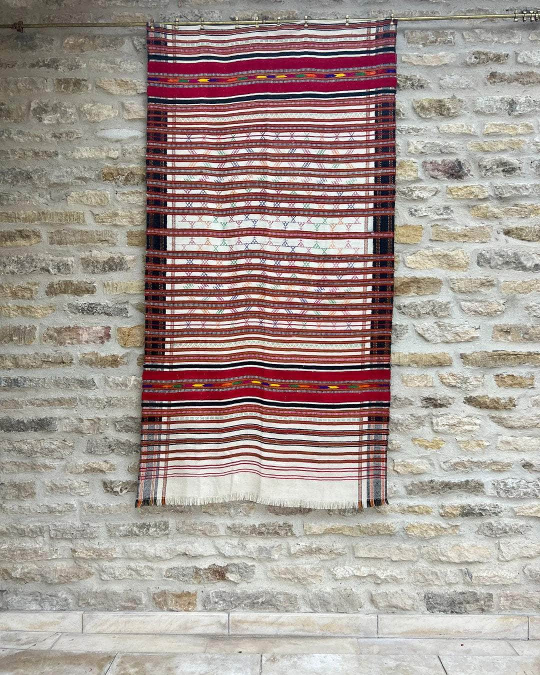 Tribal Woven Fabric Medium