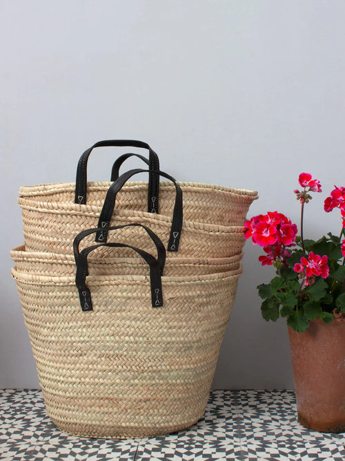 Parisienne Basket Bag - Black