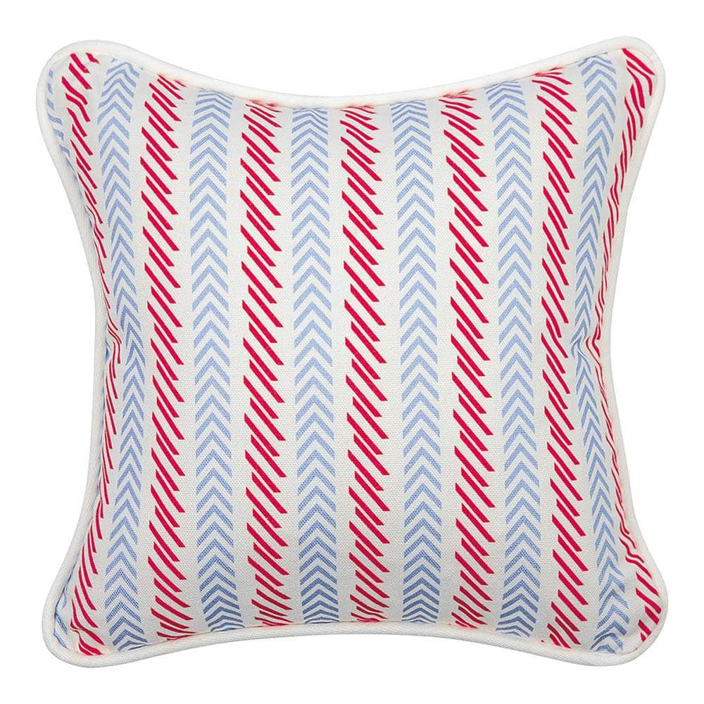 The Barnaby Cushion - Bright Blue and Berry - Tiny Tots