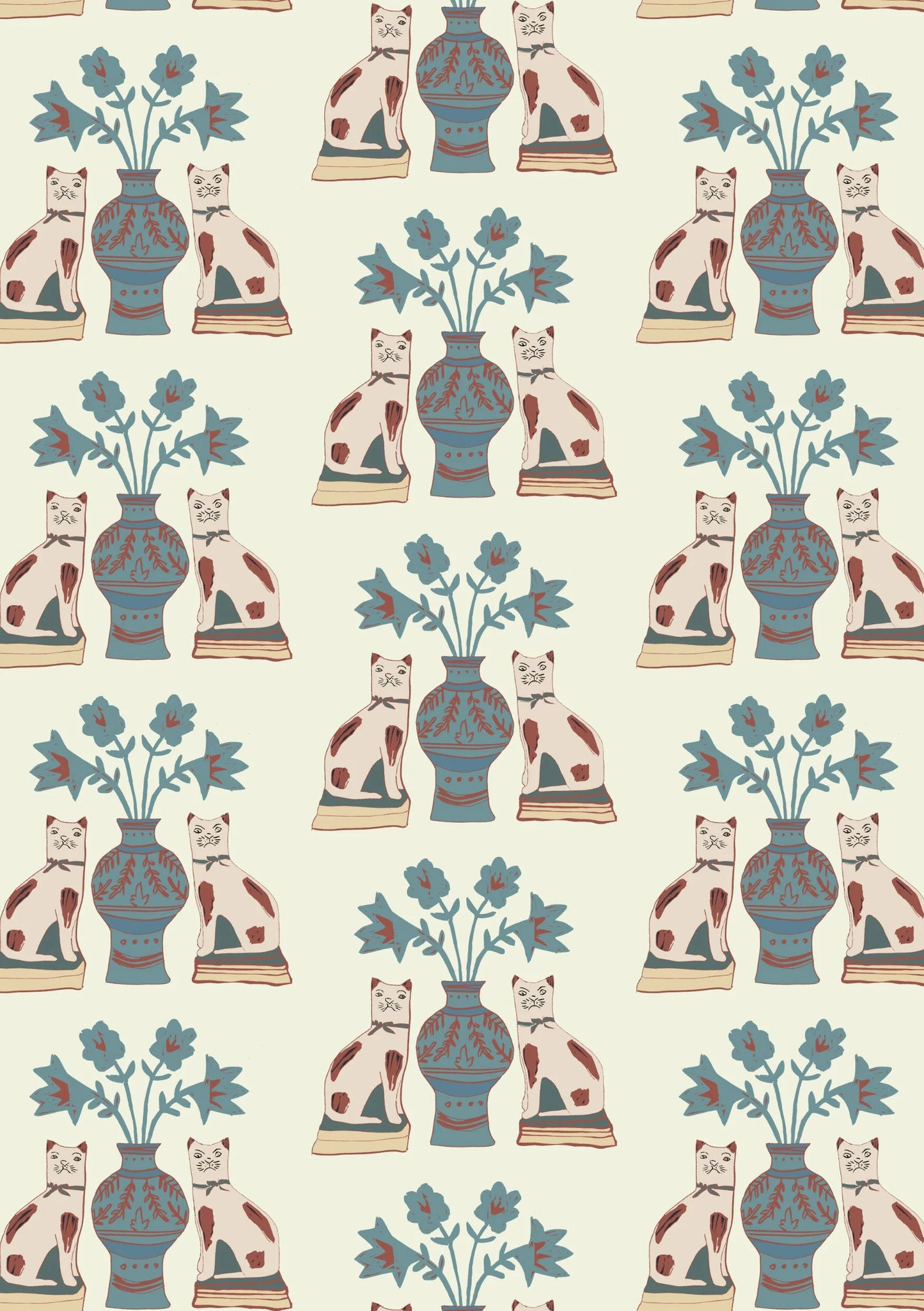 Pair of Cats Wallpaper - Granny's House