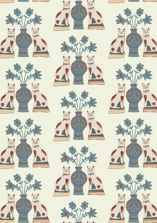 Pair of Cats Wallpaper - Granny's House