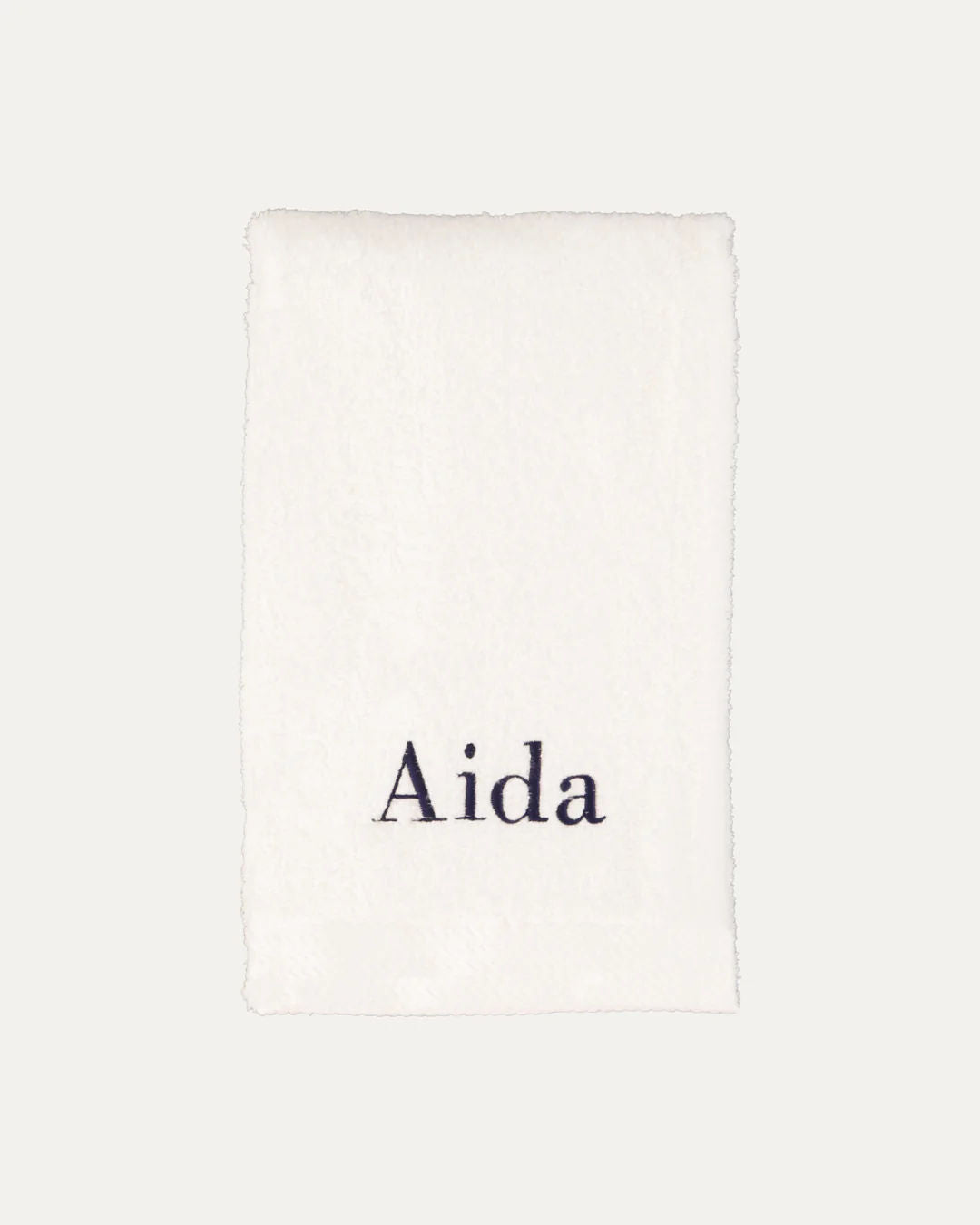 Personalised White Bath Towel