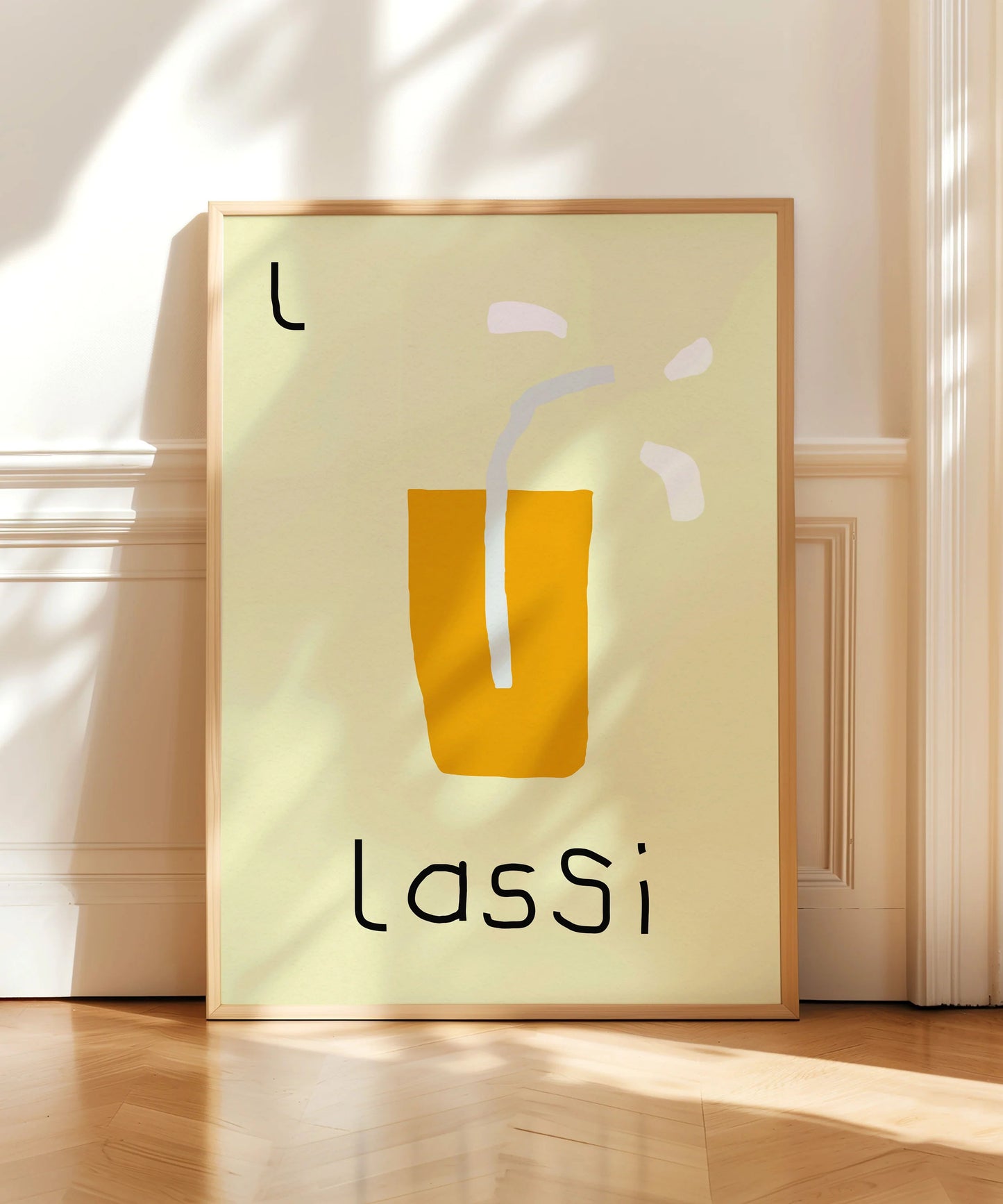 L for Lassi Print