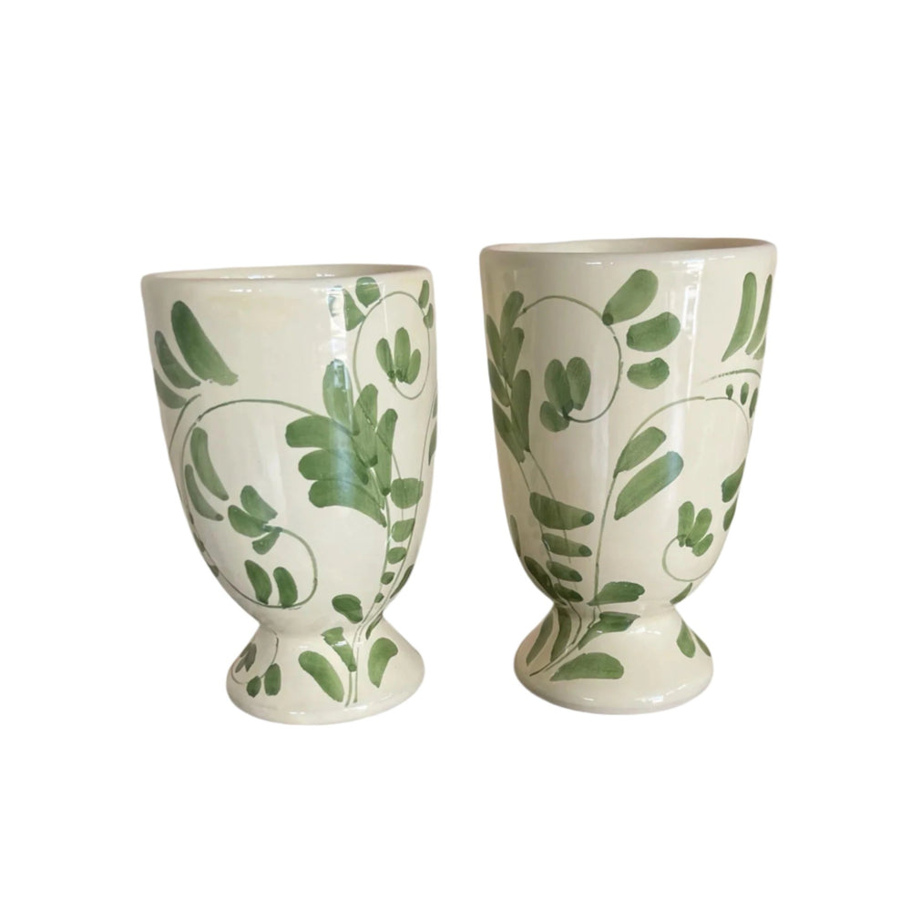 The Vines Footed Cup Set of 2