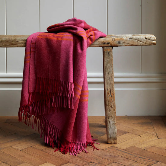 The Marlowe Merino Lambswool Throw