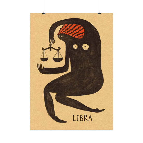 Tabby Booth Fine Art Zodiac Print • Libra