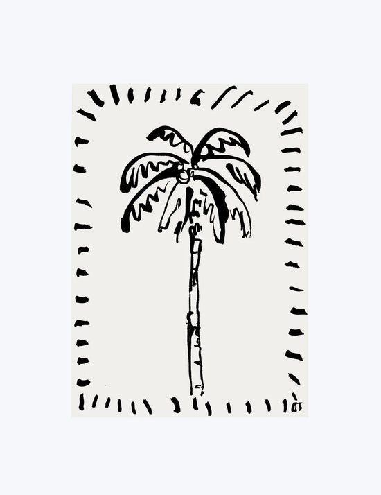 The Coconut Palm Print