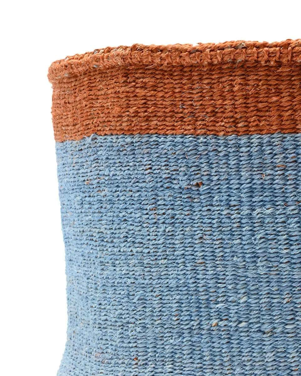 MFUPI: XL Orange & Blue Storage Basket