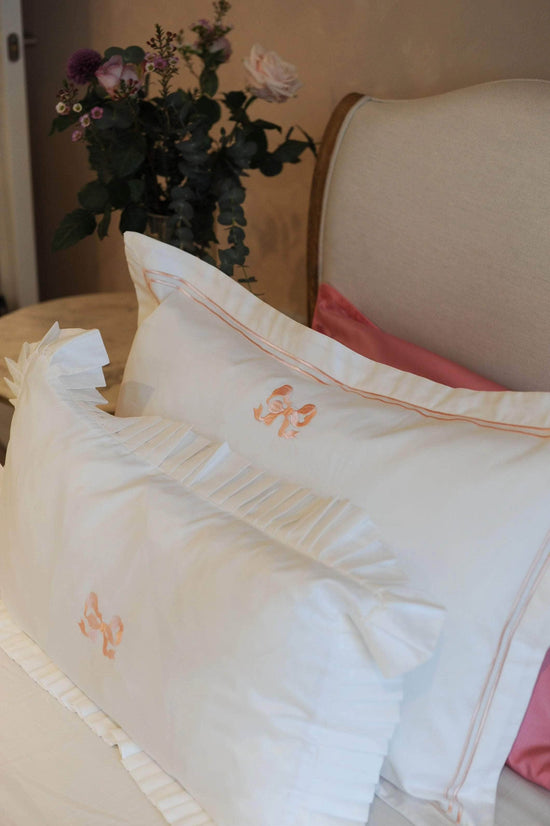 Arabella Bow Pillowcase Pair