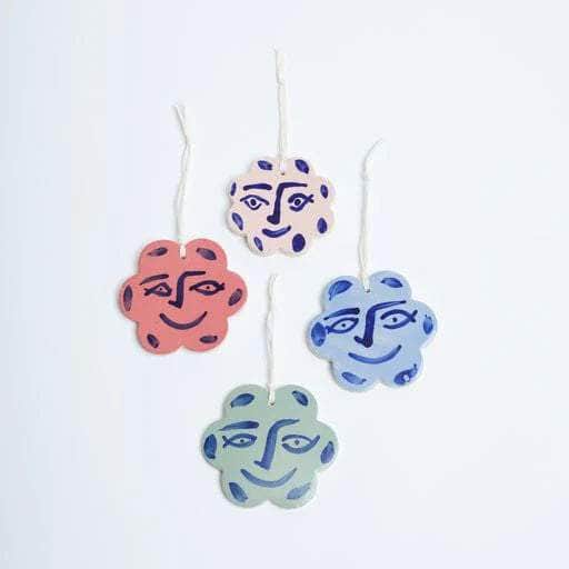 Sciacca Facci Hanging Decoration Blue