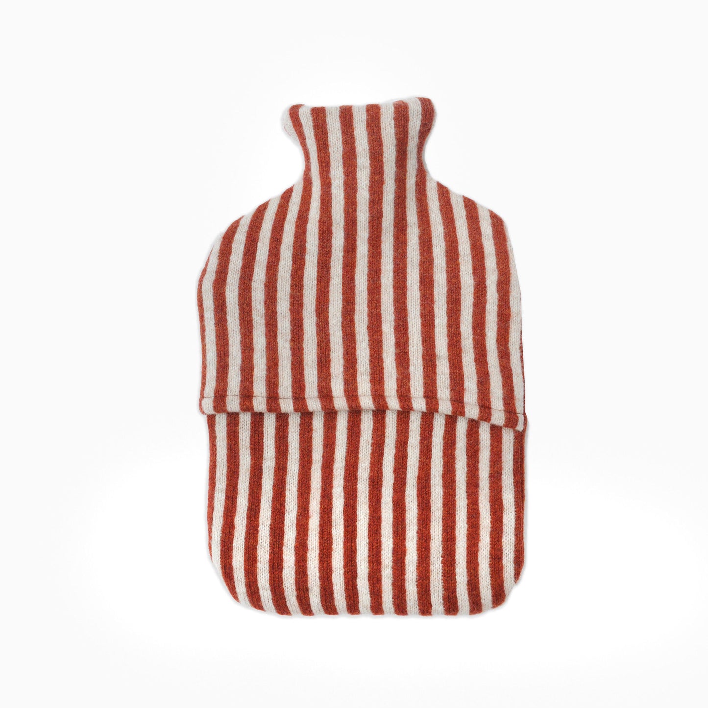 Rust Bold Stripe Hot Water Bottle