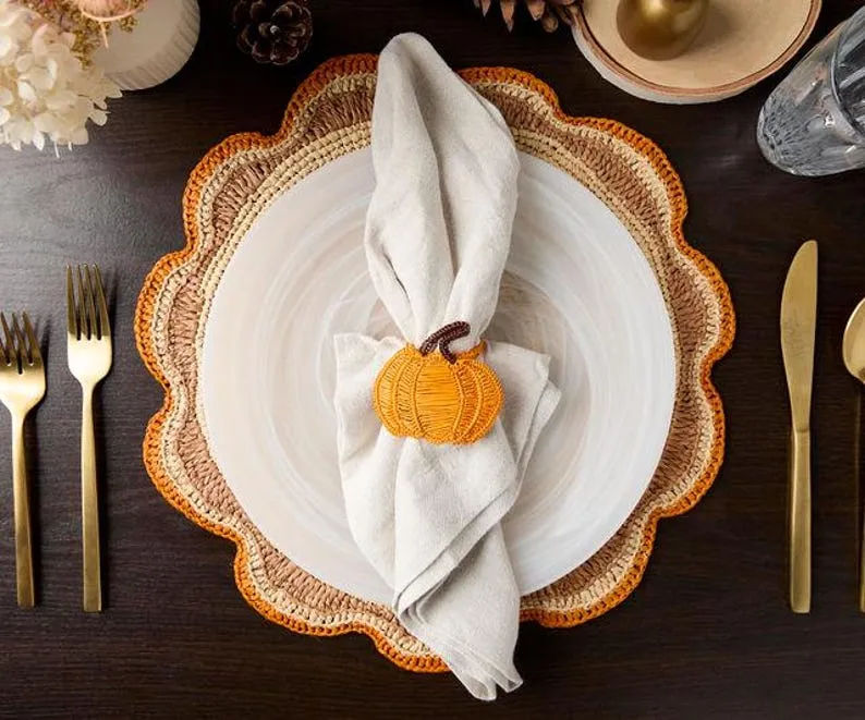 Pumpkin Napkin Rings