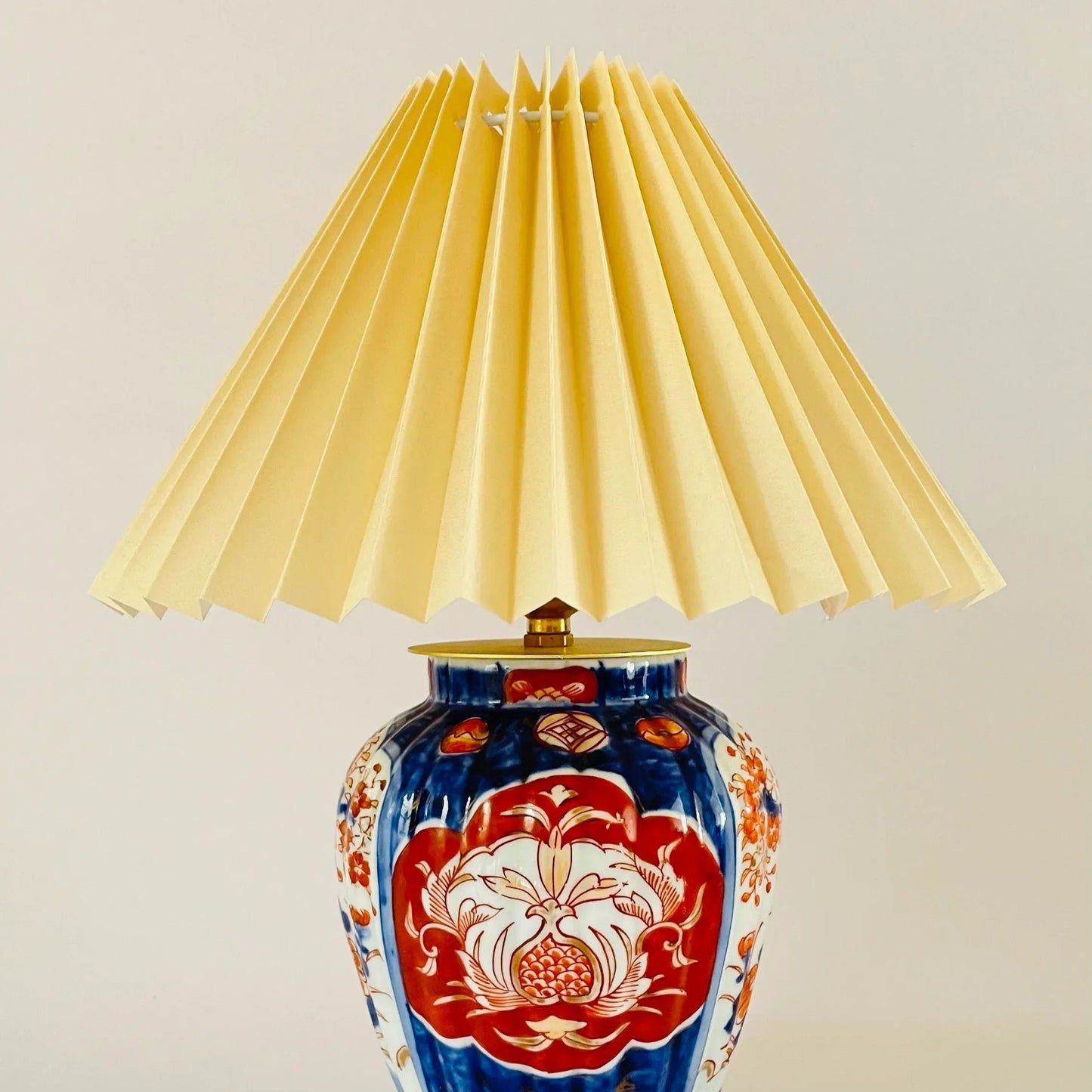 Antique Japanese Mini Imari Lamp