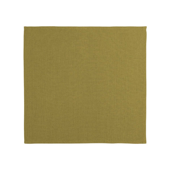 The Olive Green Linen Napkin