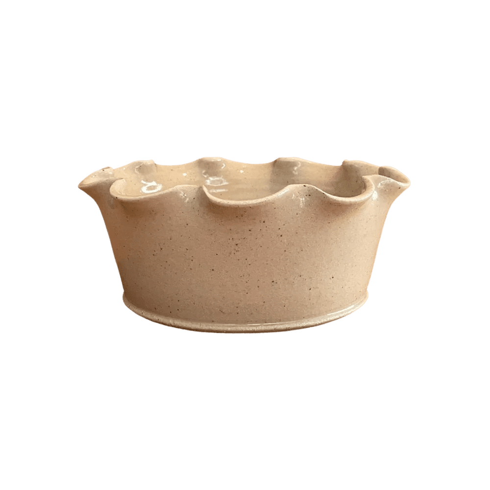 Frilly Dog Bowl