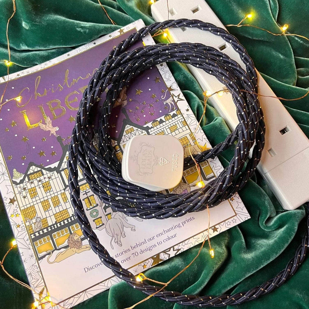 Fabric Extension Cable in Starry Night