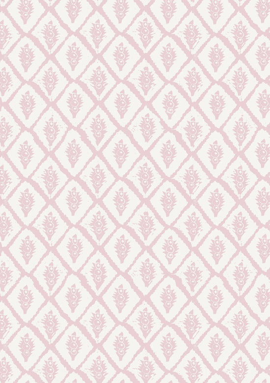 Jaipur Wallpaper - Light Pink