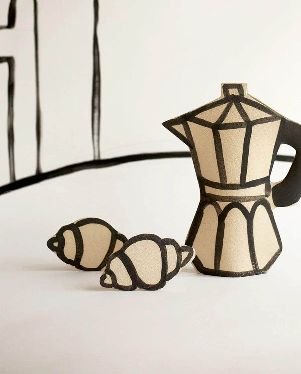 ‘Croissant’ Ceramic Object