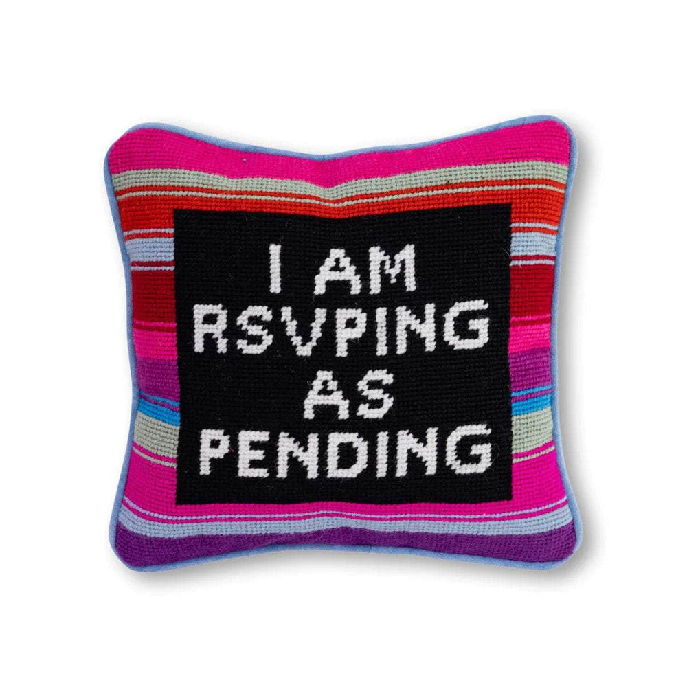 RSVP Needlepoint Pillow