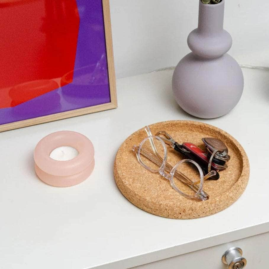 Round Cork Tray - Medium