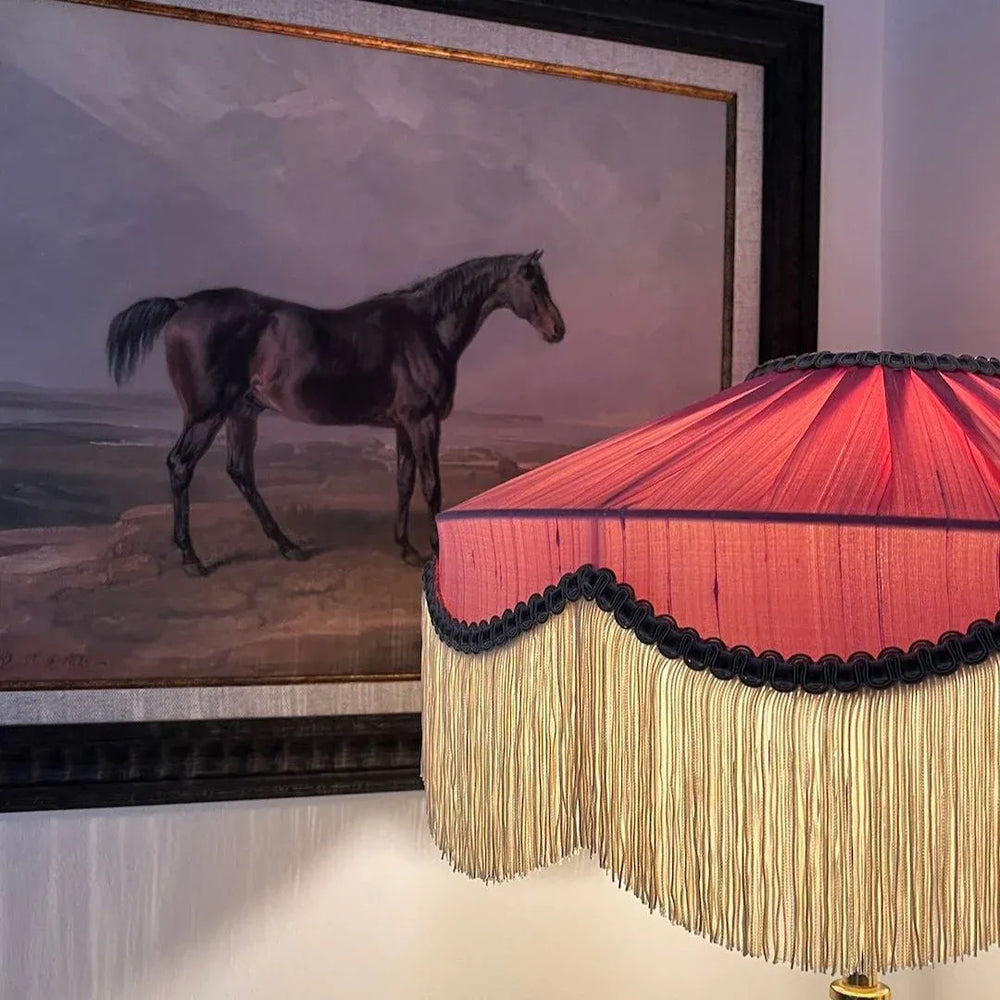 The Peggy Silk Lampshade