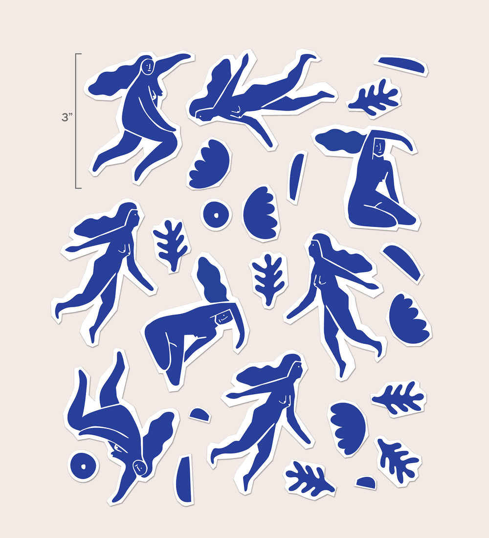 Matisse Ceramic Sticker Set