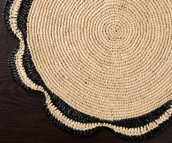 Raffia Woven Placemat Set