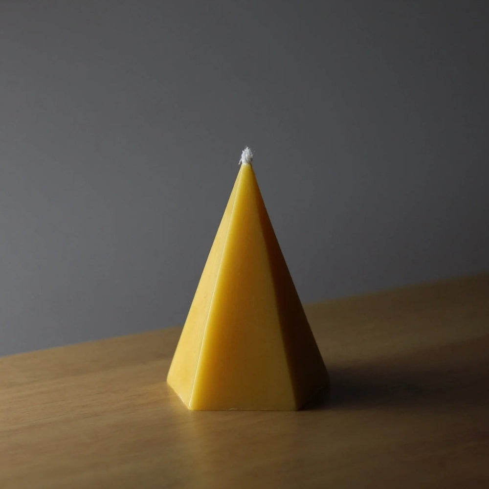 Polygon Candle - Yellow