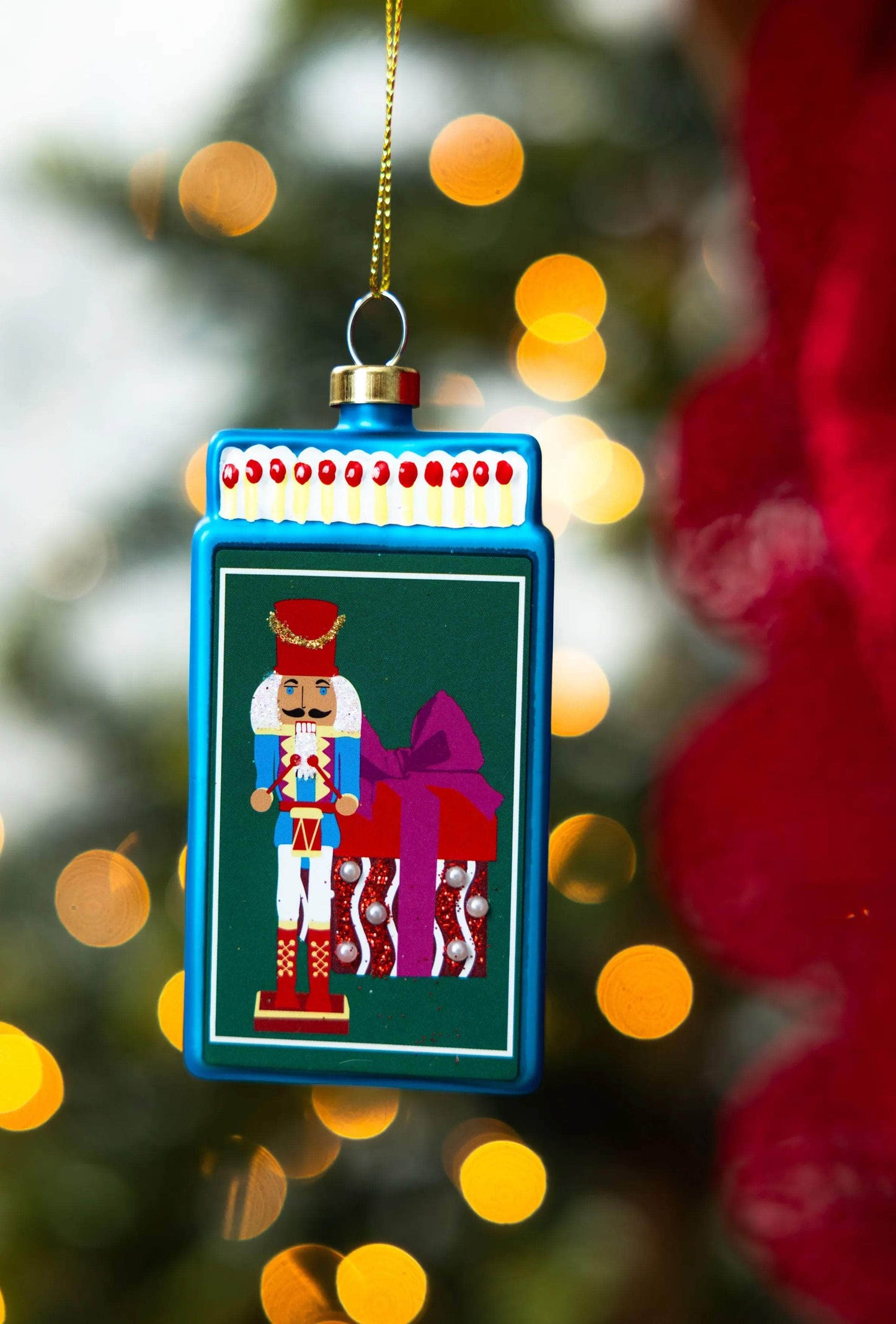 Matchbook Ornament - Nutcracker