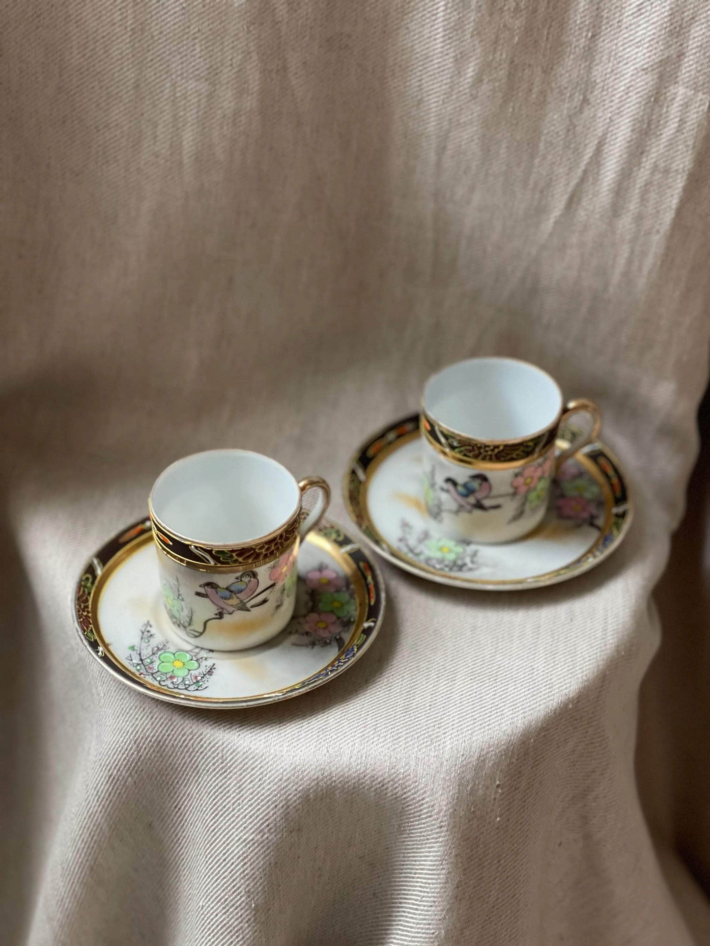 A Pair of Japanese Espresso Cups