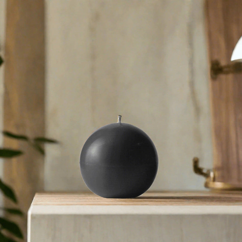 The Ball Candle - Black