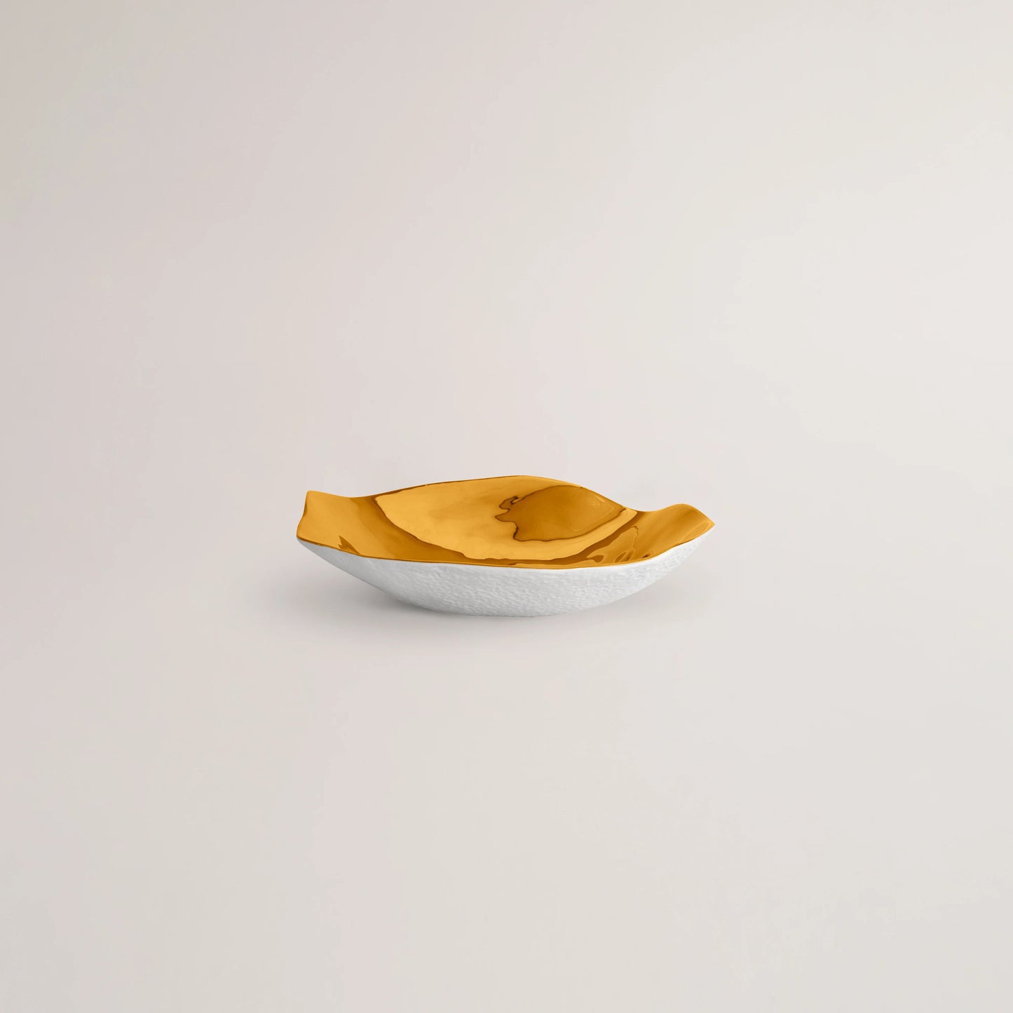 Set of 2 Small Plates / Gold / Indulge nº5