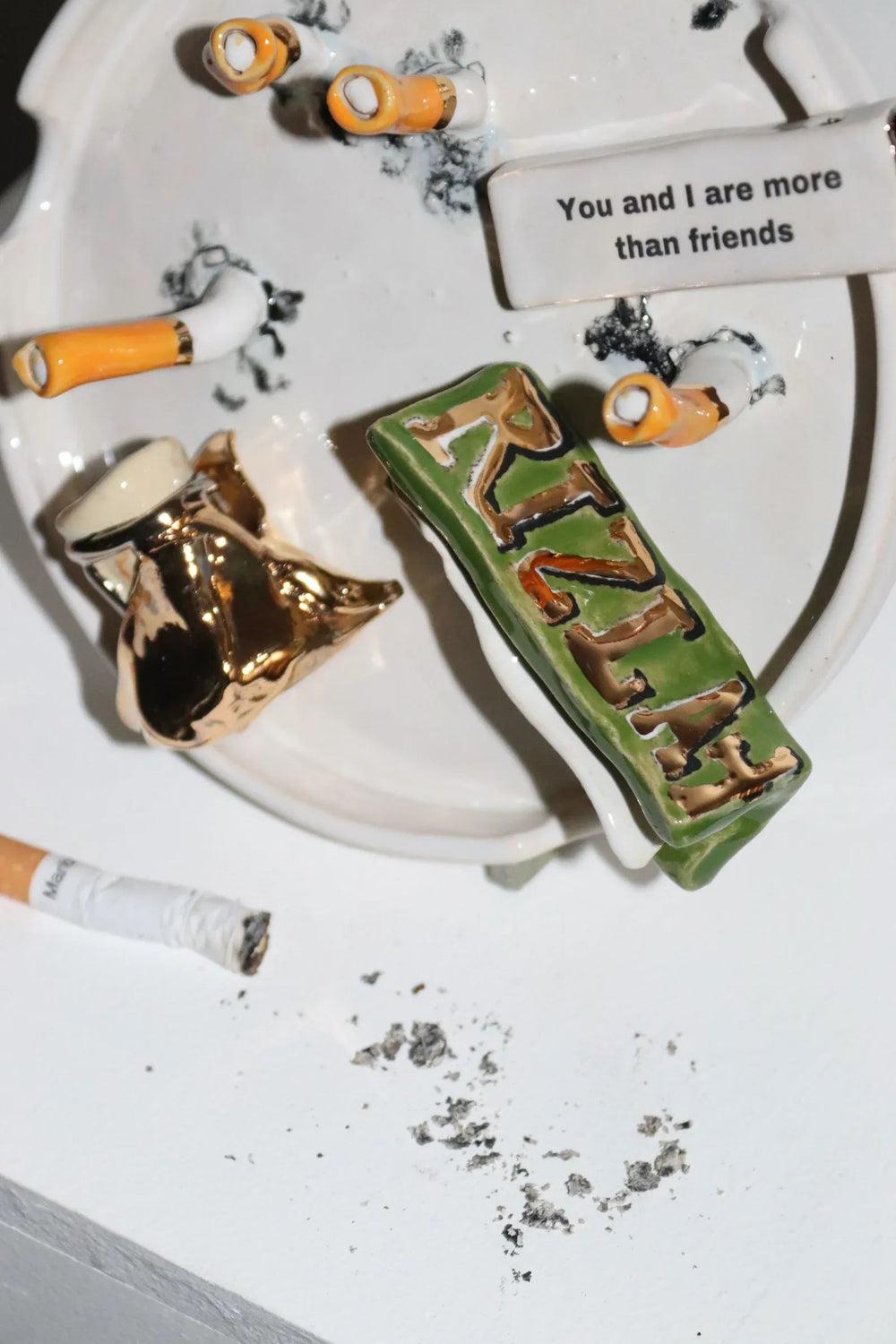 More Than Friends Ashtray