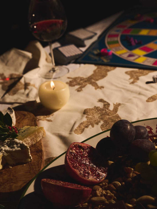 Christmas Cherub Tablecloth